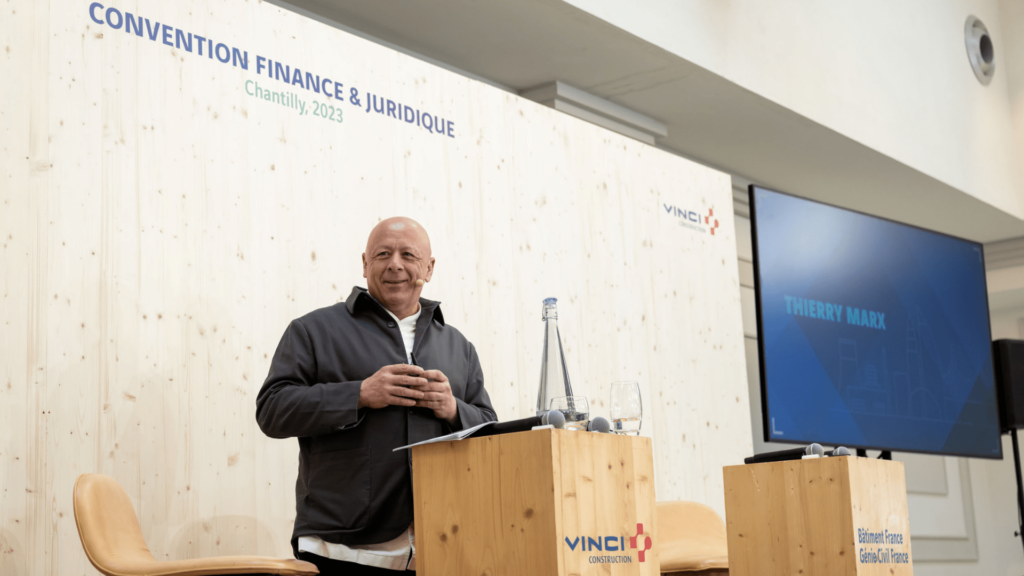 Intervention de Thierry MARX pour Vinci ©Rémi Blomme