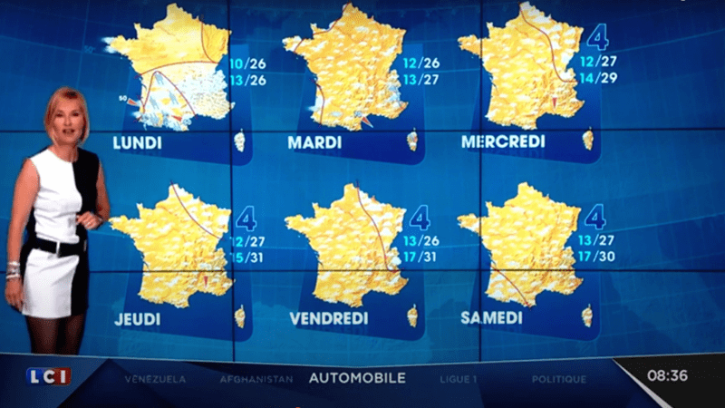 Participation de Karine FAUVET au bulletin météo